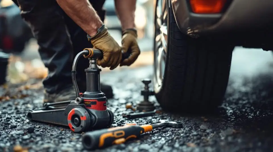 Flat Tire Change Service Abington